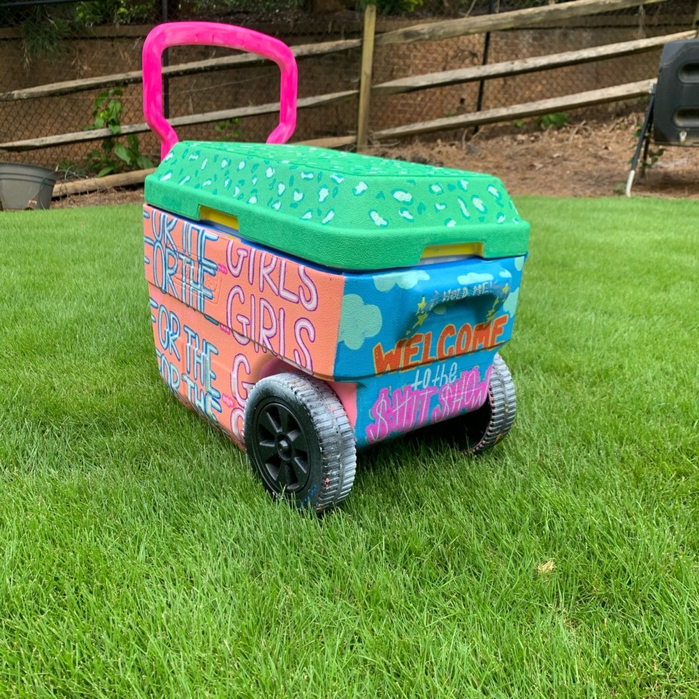 Custom Painted Cooler